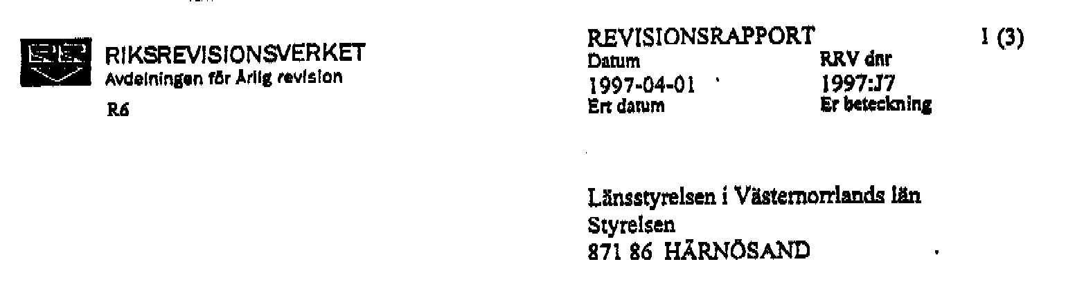 Revisionsrapport frn RRV daterad 19970401 - RRV_970401_Raphuvud_Image83.gif (10691 bytes)